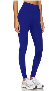 Varley Leggings Womens Size Medium Royal Blue High-Waistband Casual Workout Yoga